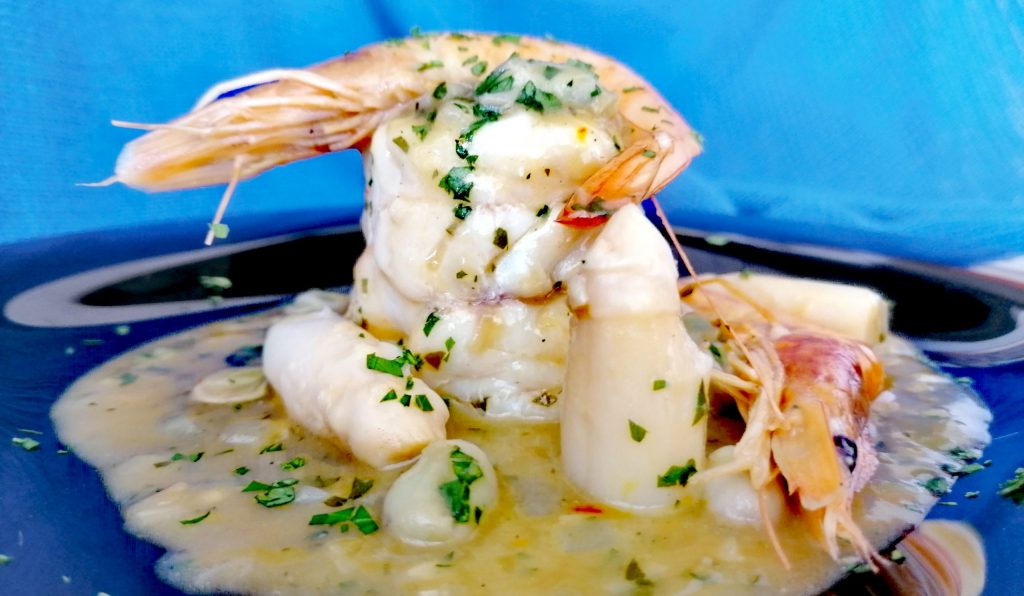 Merluza en salsa verde